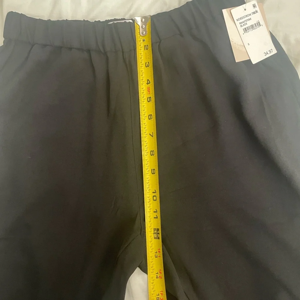 14th & Union Jogger Style Lightweight Relaxed Trousers in Black Sz S - Picture 10 of 11